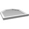 Ekena Millwork Octagonal Top Surface Mount PVC Gable Vent w/ 2"W x 2"P Brickmould Sill Frame, 26"W x 26"H GVPOT26X2603SN - alternate 4